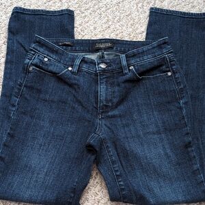 Talbots Women's Dark Blue Jeans 2P Curvy